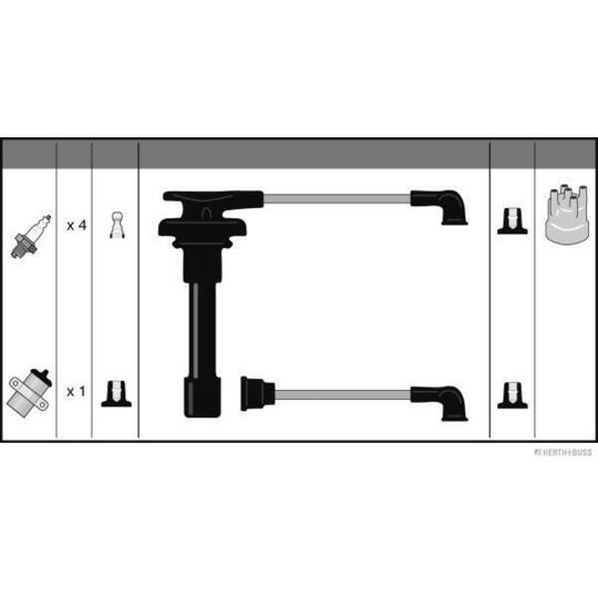 J5386007 - Ignition Cable Kit 