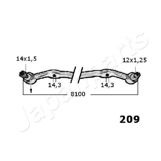 CR-209 - Rod Assembly 