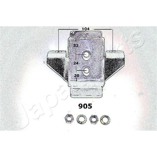 RU-905 - Engine Mounting 