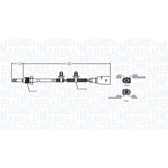 172000161010 - Sensor, exhaust gas temperature 