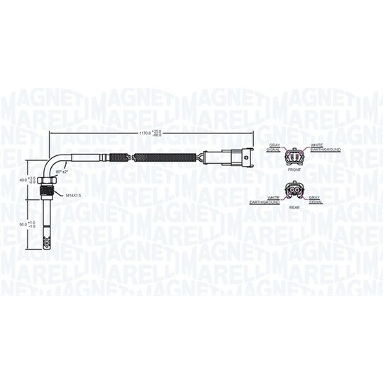 172000239010 - Sensor, exhaust gas temperature 