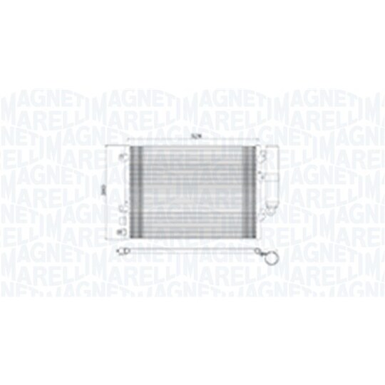 350203893000 - Condenser, air conditioning 