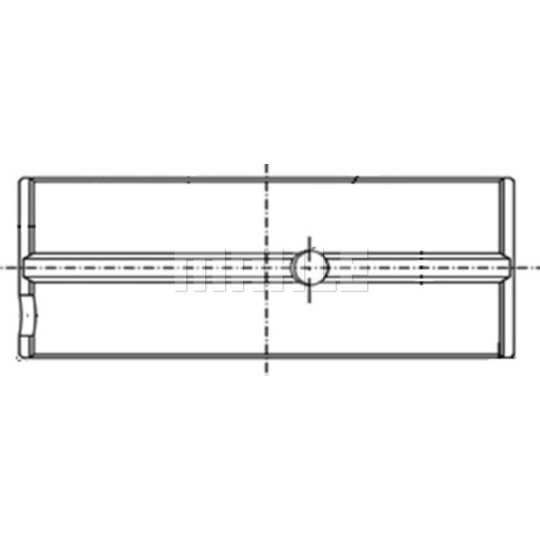 151 HL 18607 025 - Main Bearings, crankshaft 