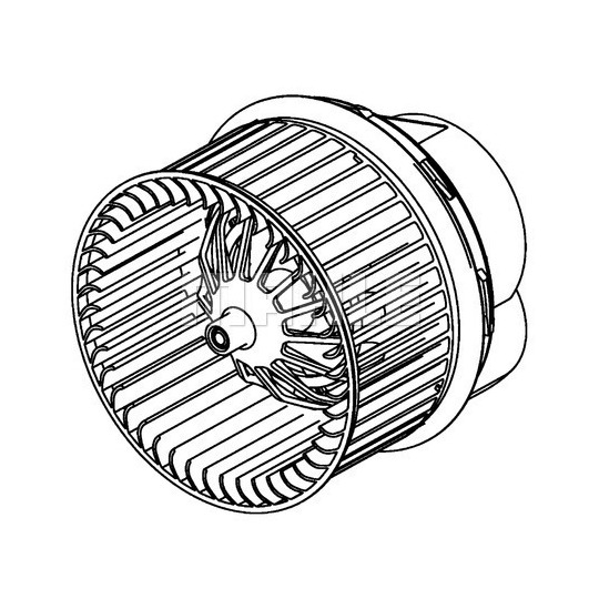 AB 265 000P - Kupéfläkt 