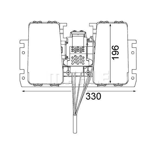 AB 179 000P - Interior Blower 