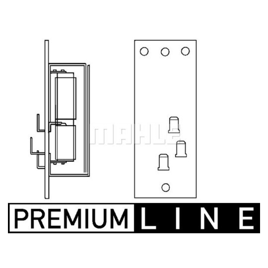 ABR 83 000P - Resistor, interior blower 