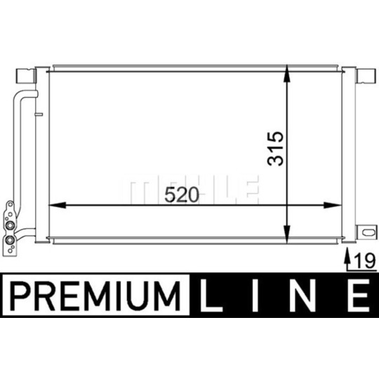 AC 235 000P - Lauhdutin, ilmastointilaite 