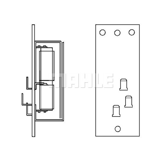 ABR 83 000P - Resistor, interior blower 