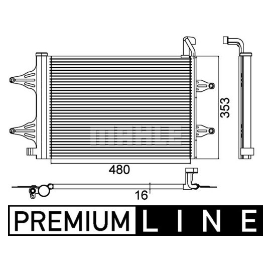 AC 359 000P - Kondensaator,kliimaseade 