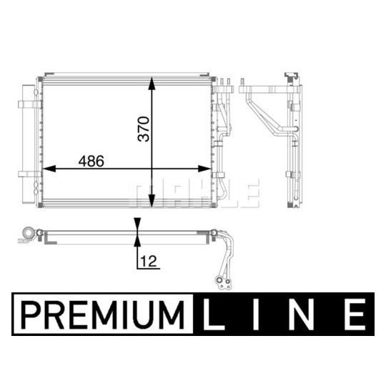 AC 60 000P - Lauhdutin, ilmastointilaite 