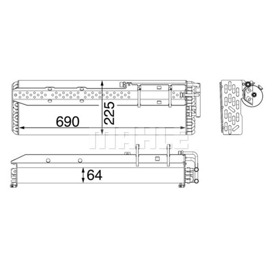 AC 54 000P - Kondensaator,kliimaseade 