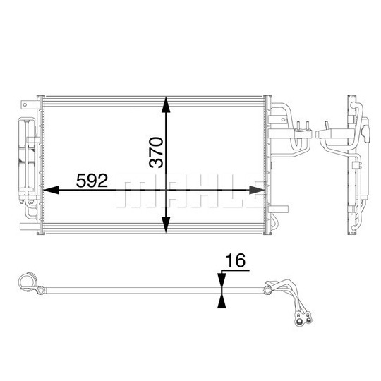 AC 57 000P - Kondensaator,kliimaseade 