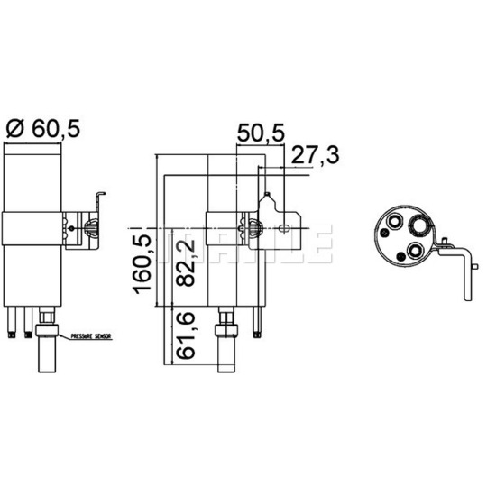 AD 290 000P - Dryer, air conditioning 