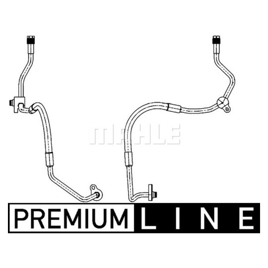 AP 119 000P - High Pressure Line, air conditioning 