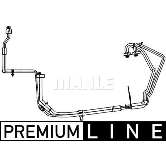 AP 109 000P - High-/Low Pressure Line, air conditioning 