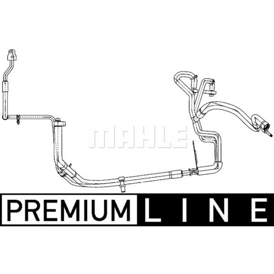 AP 113 000P - High-/Low Pressure Line, air conditioning 