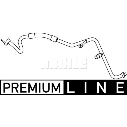 AP 104 000P - Korkeapaine-/matalapainejohto, ilmastointilaite 