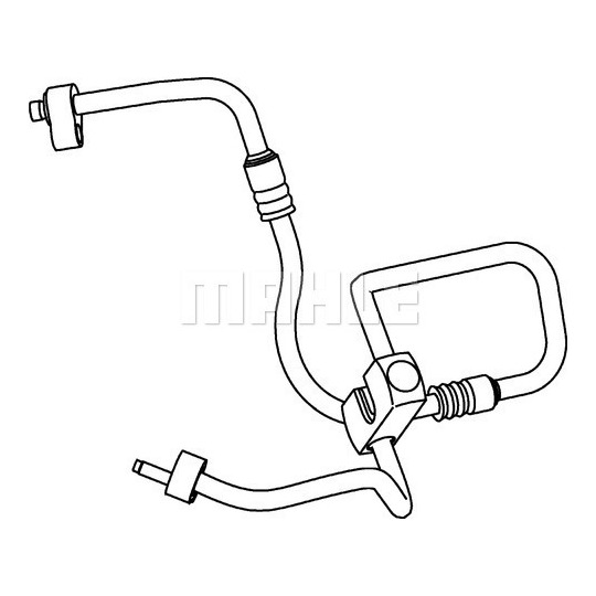 AP 66 000P - High-/Low Pressure Line, air conditioning 