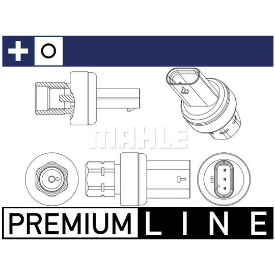 ASE 13 000P - Pressure Switch, air conditioning 