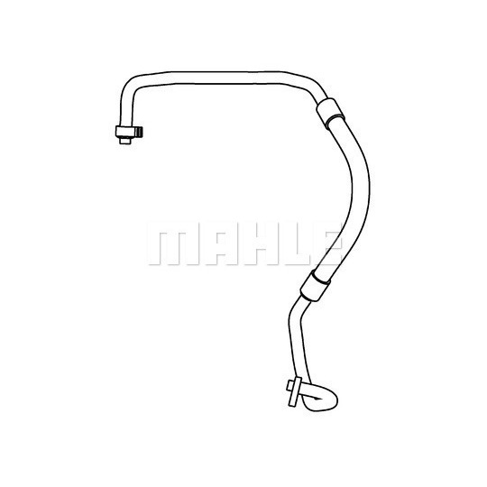 AP 87 000P - Low Pressure Line, air conditioning 