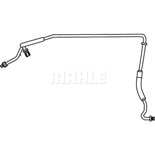 AP 81 000P - High Pressure Line, air conditioning 