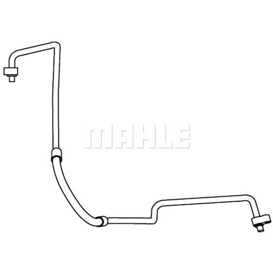 AP 86 000P - Högtrycksledning, klimatanläggning 