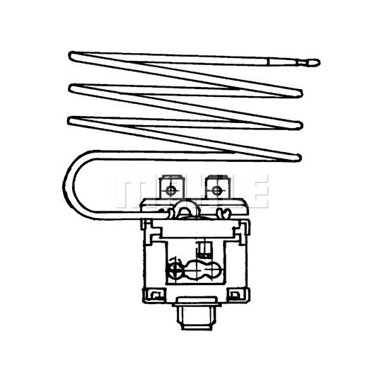 ASW 46 000P - Temperatuurilülitus,kliimaventilaator 