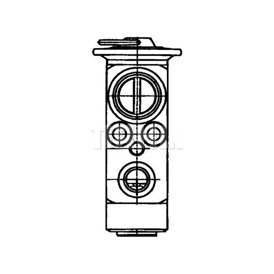 AVE 22 000P - Expansion Valve, air conditioning 