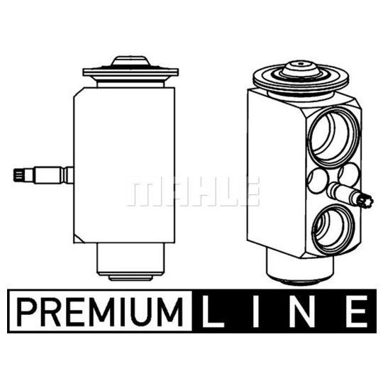 AVE 74 000P - Expansion Valve, air conditioning 