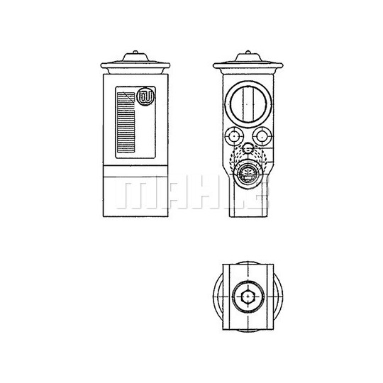 AVE 62 000P - Expansion Valve, air conditioning 