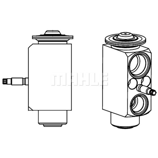 AVE 74 000P - Expansion Valve, air conditioning 