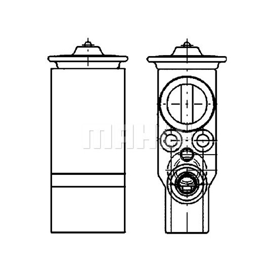 AVE 73 000P - Expansionsventil, klimatanläggning 
