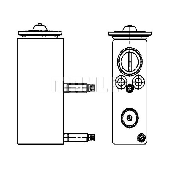 AVE 70 000P - Expansionsventil, klimatanläggning 