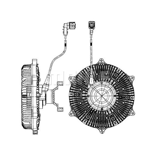 CFC 219 000P - Sidur, radiaatoriventilaator 