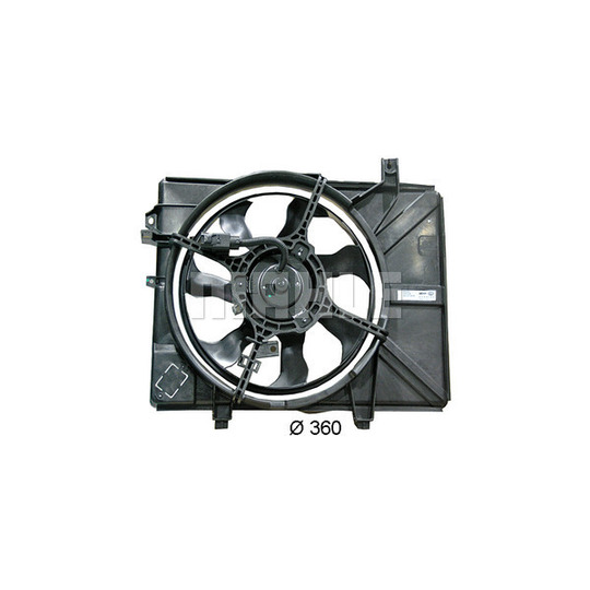 CFF 127 000P - Ventilaator,mootorijahutus 