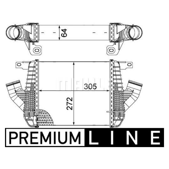 CI 237 000P - Laddluftkylare 