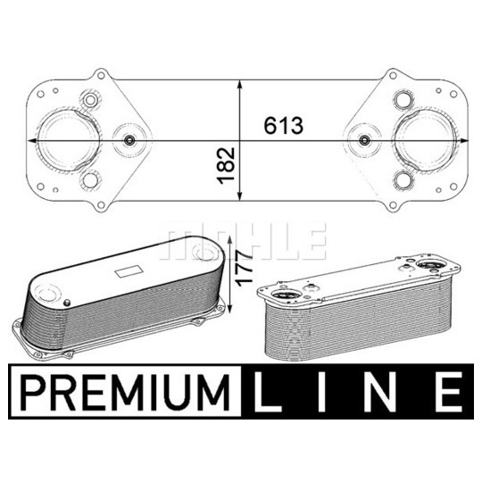 CI 231 000P - Intercooler, charger 