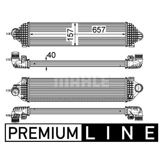 CI 247 000P - Välijäähdytin 