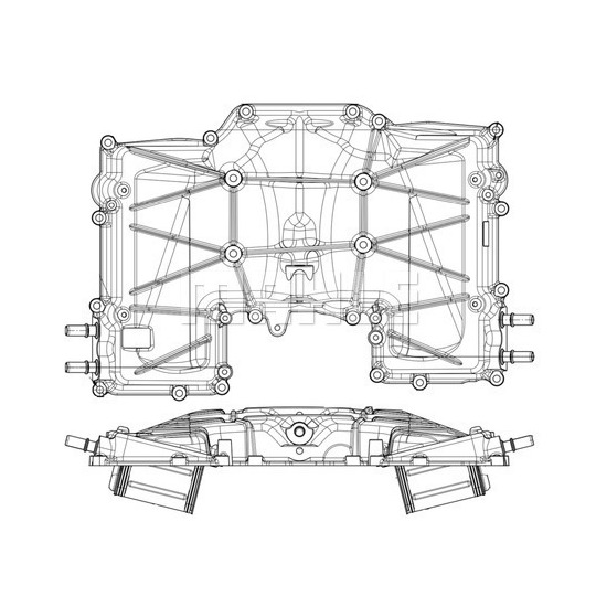 CI 409 000P - Kompressoriõhu radiaator 