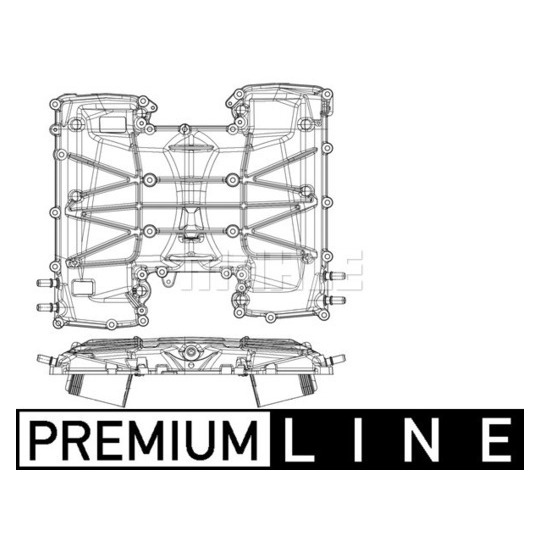 CI 408 000P - Kompressoriõhu radiaator 