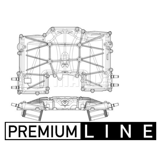 CI 409 000P - Kompressoriõhu radiaator 