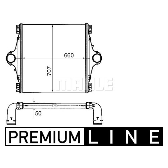 CI 449 000P - Kompressoriõhu radiaator 