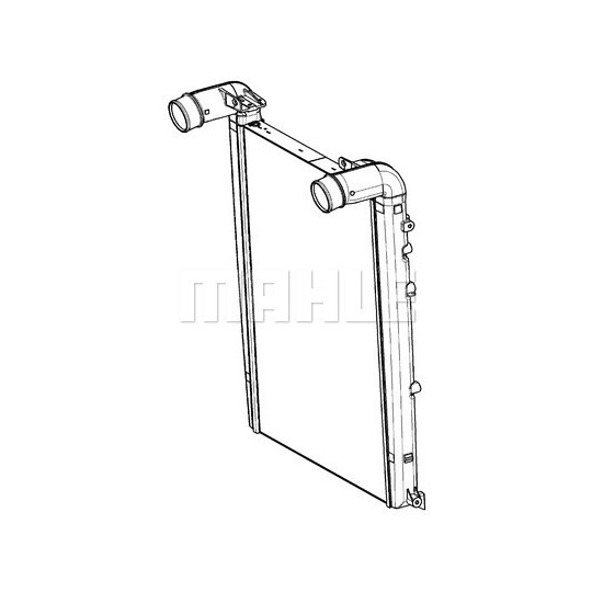 CI 455 000P - Intercooler, charger 