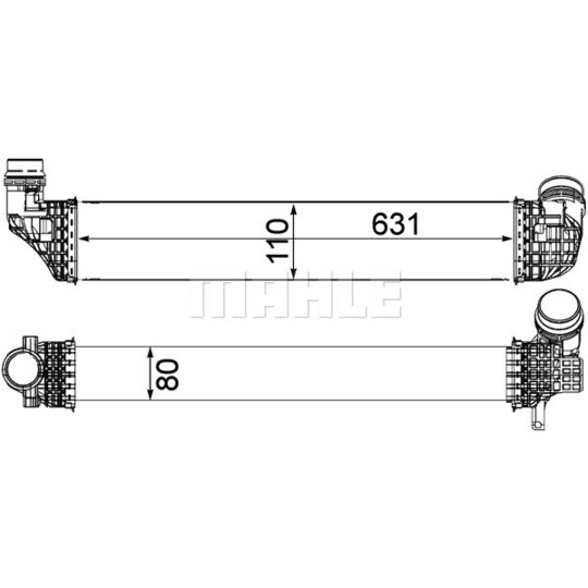 CI 478 000P - Laddluftkylare 