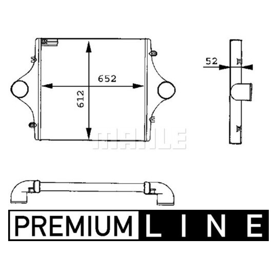 CI 92 000P - Kompressoriõhu radiaator 