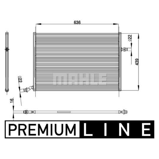 CIR 26 000P - Low Temperature Cooler, intercooler 