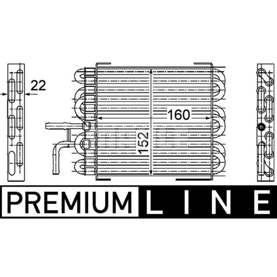 CK 10 000P - Fuel Radiator 