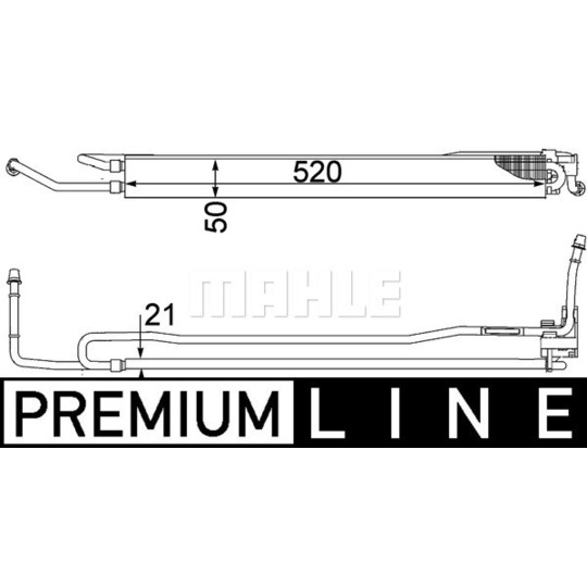 CLC 106 000P - Oil Cooler, steering system 