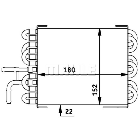 CK 7 000P - Fuel Radiator 