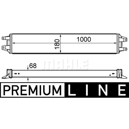 CLC 208 000P - Oil Cooler, engine oil 